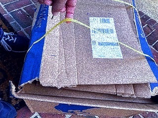 damaged package