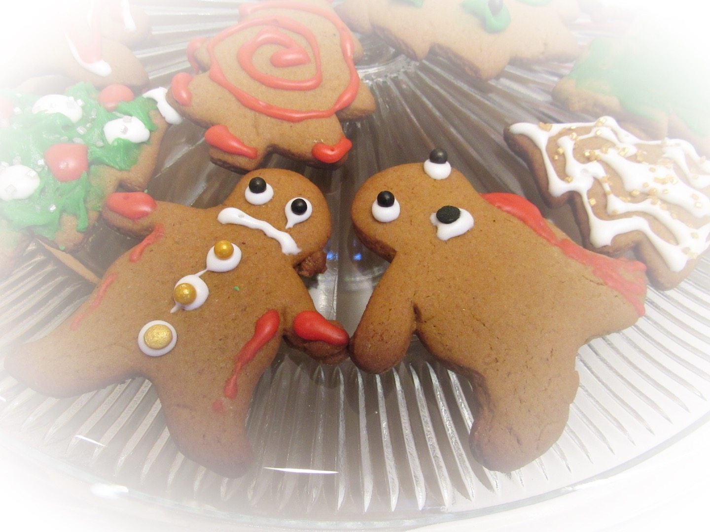 Gingerbread Cookie Crime Scene