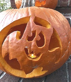 Bat Pumpkin