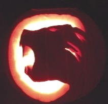 Wolf Pumpkin